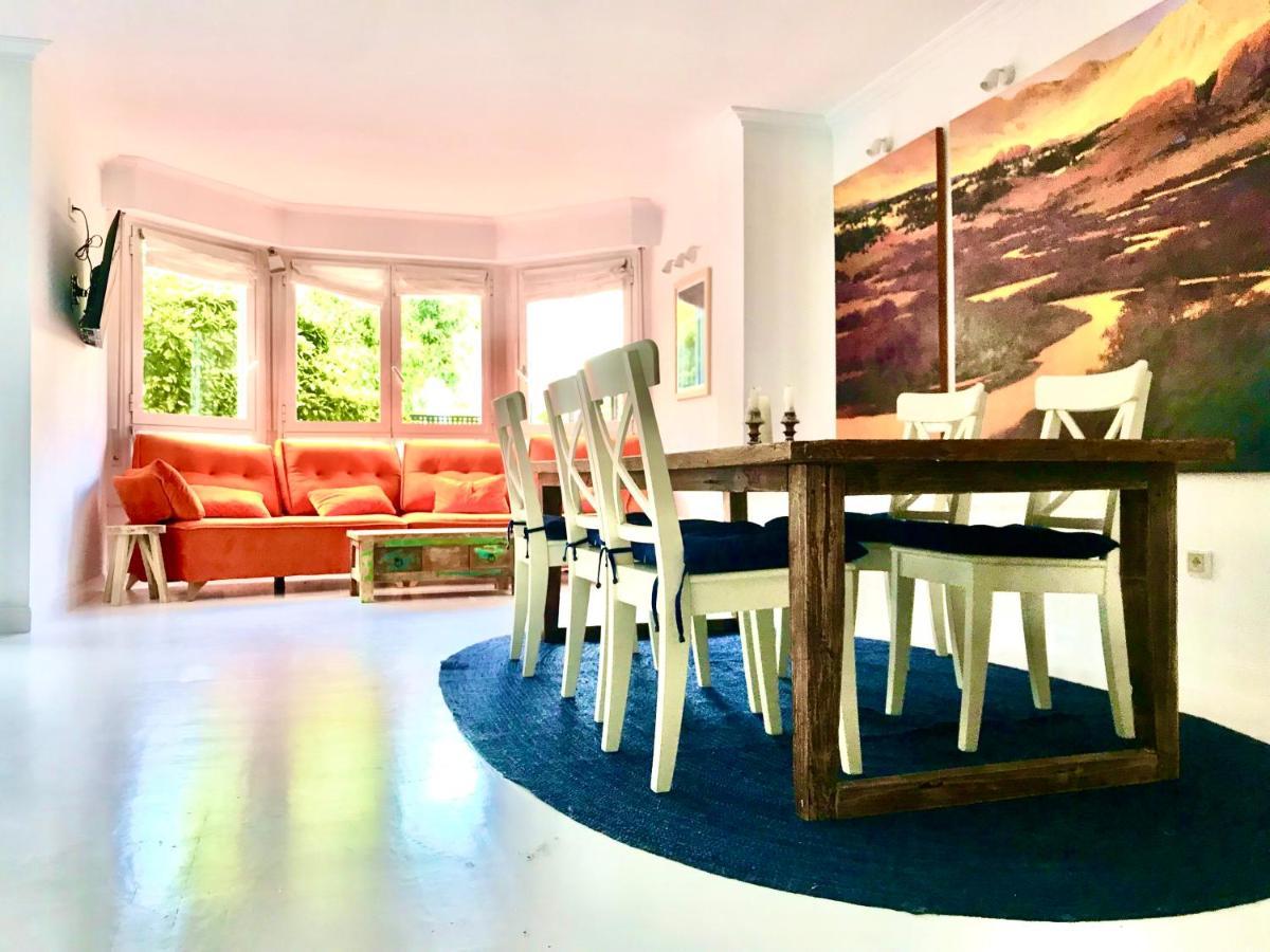 New Apartment & Terrace. Steps To Ondarreta Beach Añorga-Lugariz Екстериор снимка