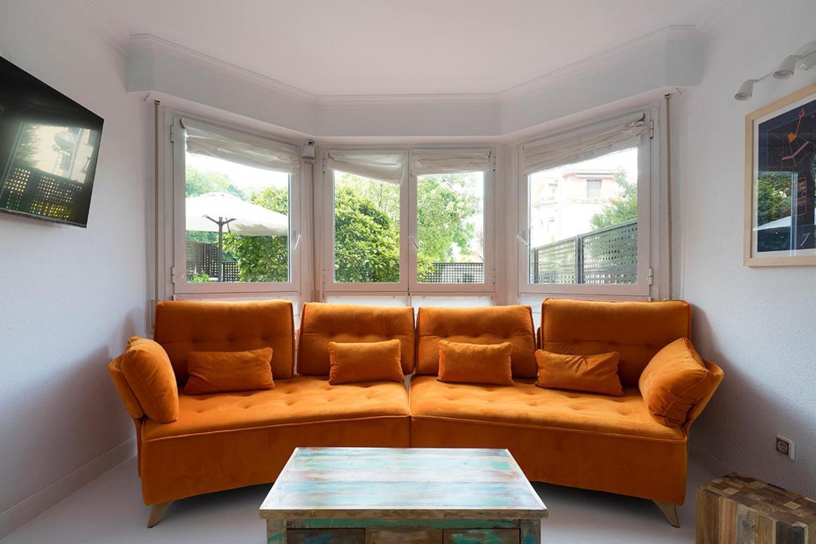New Apartment & Terrace. Steps To Ondarreta Beach Añorga-Lugariz Екстериор снимка